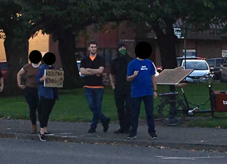 Community Alert: Flyer Warns About Corvallis Nazis - The Corvallis Advocate - Vimarsana News