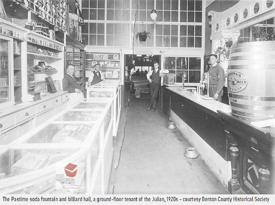 Of Brief History of Corvallis's Hotel Julian - The Corvallis Advocate - Vimarsana News