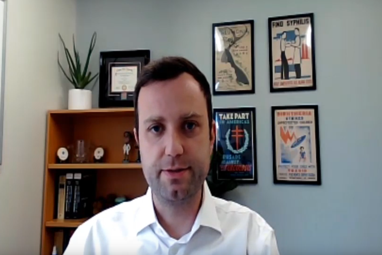 INTERVIEW: Dr. Adam Brady Talks Covid History, Health, Advice - Vimarsana News